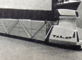 Maquete do TALAV na versão cargueiro.