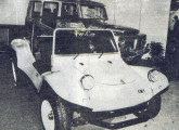 Buggy Fer Car, exposto no II Salão do Veículo Fora-de-Série, em 1987; note, ao fundo, a Rural  Willys com janelas "panorâmicas", transformação por encomenda também efetuada pela empresa (foto: Oficina Mecânica).
