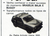 Brasília baja, da Fer Car, em propaganda de setembro de 1986.