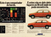 Com o sedã Prêmio, em 1985 chegaria o primeiro computador de bordo num automóvel brasileiro.