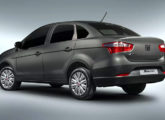 Para 2020 o Grand Siena passou a trazer o novo logo Fiat na traseira. 