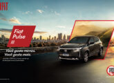 Pulse Drive 1.3 foi apontado pela revista 4 Rodas como o SUV compacto com menor custo de uso do mercado em 2025, tema desta propaganda de junho.