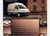 Linha Ducato em publicidade de outubro de 2001.