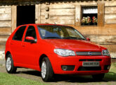 Em 2005 a linha Palio teve os tradicionais motores 1.3 substituídos por um 1.4 flex mais potente.