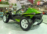 Bugster – o carro-conceito desenvolvido pela Fiat brasileira, em exposição no Salão de 2008 (foto: LEXICAR).