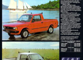 Propaganda de 1983 para as picapes Fiat fazendo blague com Saveiro e Pampa, os modelos equivalentes da VW e Ford.