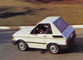O mesmo carrinho, em 1984, sendo testado pela revista Motor3 (foto: Motor3).