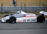 F-9, de 1982, último carro preparado para a escuderia Fittipaldi, com Chico Serra ao volante.