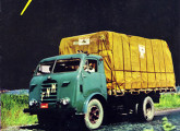 Segunda série do caminhão Fenemê, com a cabine padrão com a qual ficará mais conhecido; a imagem é de um folheto de propaganda de 1965.