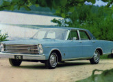 Modelo top da linha Ford, o LTD foi lançado no VI Salão do Automóvel, em 1968.