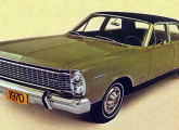 Ford LTD: assim como o Galaxie 500, apresentou poucas mudanças em 1970. 