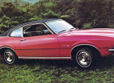 Ford Maverick Cupê Super Luxo, uma das três versões lançadas em junho de 1973.