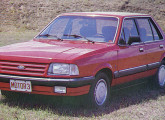 Em 1985 o Ford Del Rey finalmente perdeu a antiquada grade "clássica", de barras verticais; na foto, modelo Ghia de quatro portas (foto: Motor3).