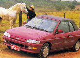 XR3 conversível, durante teste de 60.000 km da revista 4 Rodas (foto: 4 Rodas).