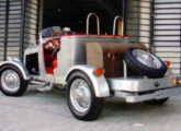 Batizado "Flecha de Prata", este automóvel foi construído pelo mecânico gaúcho Ivo Germano Zandomeneghi, em Caxias do Sul, utilizando antigo motor Ford A e um mix de componentes modernos e de época; iniciado em 2014 (aos 84 anos de idade), levou  oito anos para concluir o trabalho (foto: Classic Show).