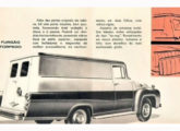 Furgão Ferrari Ford em extrato do prospecto publicitário de 1960 (fonte: portal casadocolecionador).