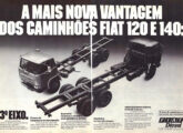 No Salão do Automóvel, em novembro de 1981, os médios 120 e 140 receberam opção de terceiro-eixo de fábrica.