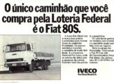 Em maio de 1984, já nos seus extertores, a empresa divulga o Consórcio Nacional Fiat-Iveco para o modelo 80S.