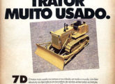 Propaganda institucional de novembro de 1989 exaltando a resistência e durabilidade dos tratores Fiatallis.