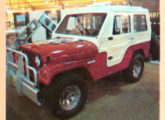 Jeep com capota Fibrás exposto no Salão do Automóvel de 1984 (foto: 4x4 & Cia).