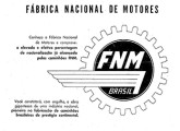 Publicidade de 1956: note ao pé do anúncio os caminhões equipados com três modelos de cabine, além de um chassi encarroçado pela Caio (fonte: Jorge A. Ferreira Jr.).