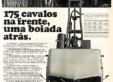 Propaganda de março de 1970 dedicada à nova versão V-10, "principalmente destinada ao transporte de gado".