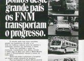 Propaganda institucional da FNM, veiculada em 1970 (fonte: Jorge A. Ferreira Jr.).
