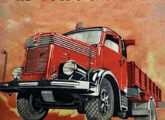 Cartaz de divulgação do caminhão FNM D-7300 (fonte: Jorge A. Ferreira Jr.).