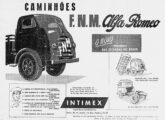 Um FNM com cabine Metro aparece nesta propaganda da mesma concessionária, publicada em 1954 (fonte: Jorge A. Ferreira Jr.).