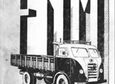 Capa do manual de uso para o FNM 1955 (fonte: Jorge A. Ferreira Jr.).