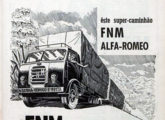 FNM com cabine própria em anúncio de novembro de 1956.