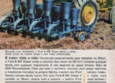 Trator 8 BR em publicidade de maio de 1962 - a mecanização agrícola brasileira ainda nos seus primórdios.