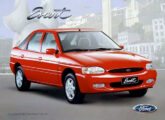 ... Escort GLX de cinco portas, ...