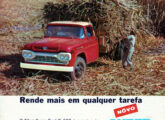 F-600 na colheita de cana-de-açúcar ilustrando publicidade de outubro de 1962 (fonte: Jorge A. Ferreira Jr.).