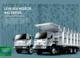 Publicidade de 2006 apresentado dois novos modelos 6x4 vocacionados para a agro-indústria - 2628e e 5032e (fonte: Jorge A. Ferreira Jr.). 