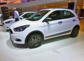 Ka Trail - única (e discreta) novidade nacional da Ford no Salão do Automóvel de 2016 (foto: LEXICAR).