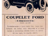 Um modelo "coupelet" em propaganda pernambucana de 1926.