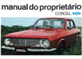 Capa do Manual do Proprietário do primeiro Ford Corcel (fonte: Jorge A. Ferreira Jr.).