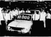 Em março de 1969 saiu da linha de montagem o Corcel número 10.000 (fonte: Diário de Pernambuco).