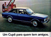 Publicidade de 1970 para o Corcel Cupê.