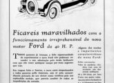 A seguir, seis propagandas Ford para a linha 1928 publicadas na revista "Automobilismo" - em março, ...
