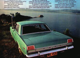 Galaxie 500 1973 (no Landau, a faixa metálica que percorria a traseira tinha padrão estriado).