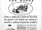 Propaganda da mesma série, esta tratando das características técnicas do motor do modelo.