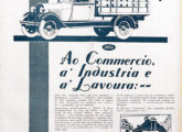 Mais uma propaganda de 1929 para a linha de caminhões.