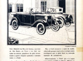 Ford modelo A 1932 nos modelos "Turismo" e "Barata".