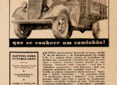 Uma propaganda nacional do caminhão Ford 1936.