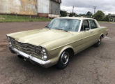 Galaxie 500: fabricado em 1975, encontrava-se à venda em Ijuí (RS) em 2019 (fonte: portal Carros Antigos).