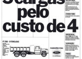 As duas versões do FT-7000 em propaganda de fevereiro de 1978.