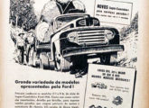 Caminhões pesados Ford F-7 e F-8 também foram montados no Brasil.