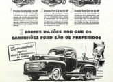 Picape Ford em propaganda de março de 1950.